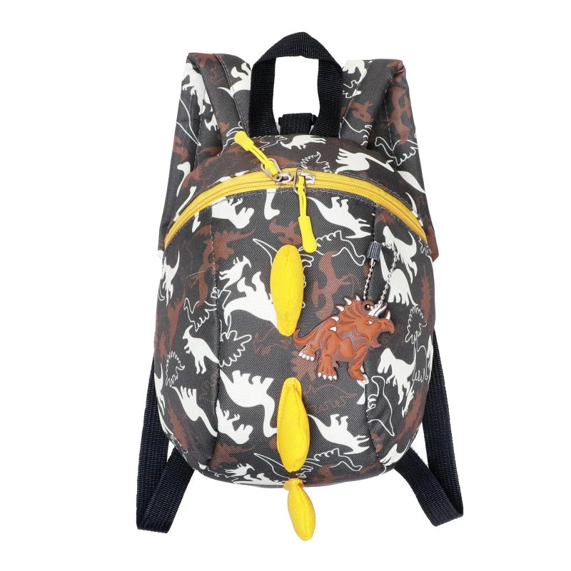 3D Kids School Bags Kindergarten Student Children Backpack Cartoon Dinosaur