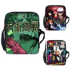 Jujutsu Kaisen Anime Handbag Zipper Crossbody Shoulder Bag
