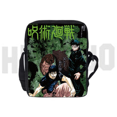 Jujutsu Kaisen Anime Handbag Zipper Crossbody Shoulder Bag
