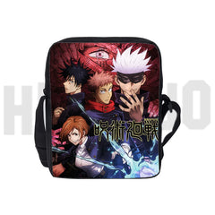 Jujutsu Kaisen Anime Handbag Zipper Crossbody Shoulder Bag