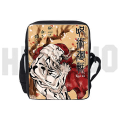 Jujutsu Kaisen Anime Handbag Zipper Crossbody Shoulder Bag