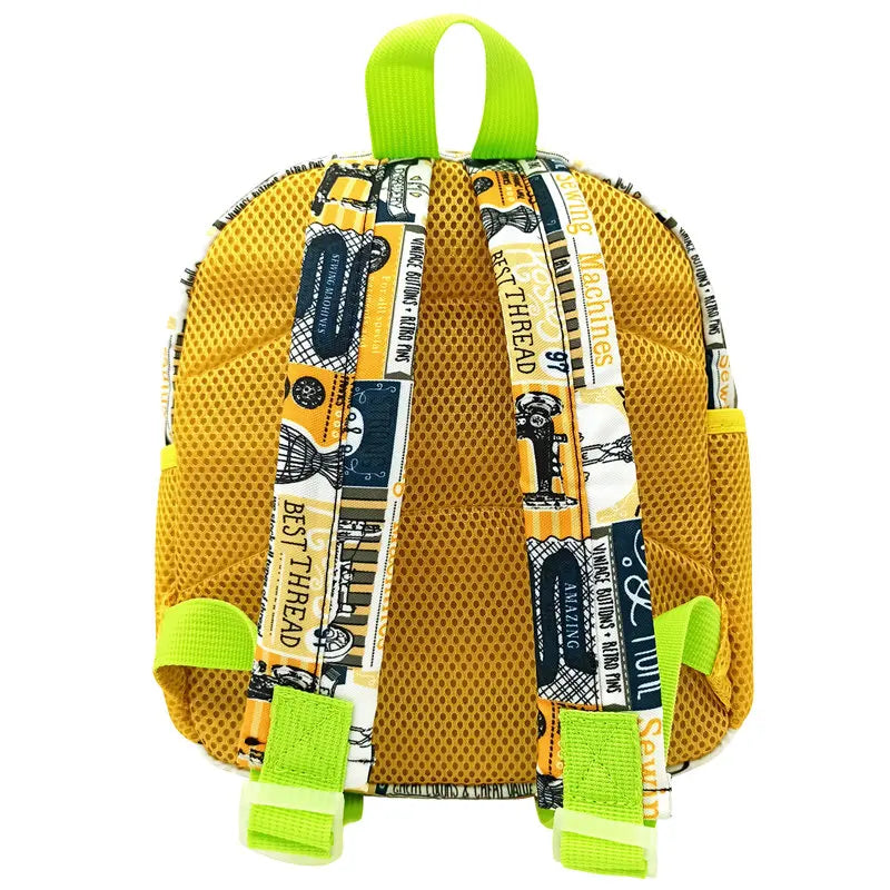 3D Toddler Canvas Children Backpacks Kindergarten Schoolbag
