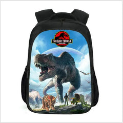 3D Velociraptor Tyrannosaurus Backpack for Kids