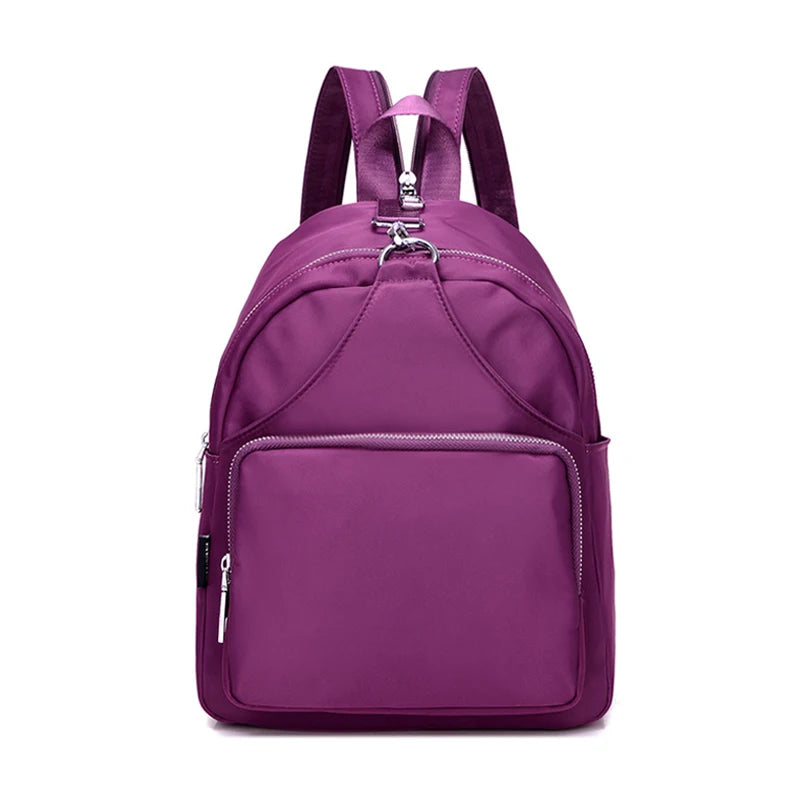 3PCS Waterproof Nylon Travel Backpacks for Women Casual Mom Bag