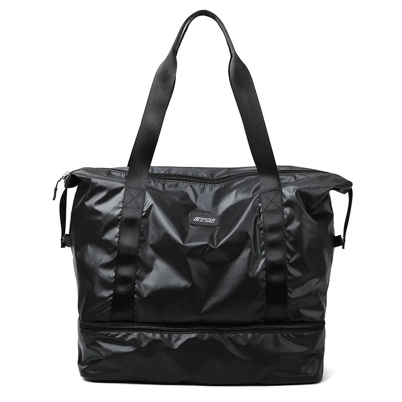 Waterproof Oxford Dry Wet Women Trip Handbag Gym Bag