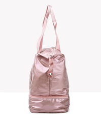 Waterproof Oxford Gym Bag for Women with Dry Wet Separation