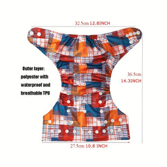 Soft & Reusable Cloth Diaper with Insert for Newborns