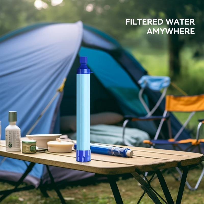 Outdoor Water Purifier Filtration System Portable Clean Water Pipe For Camping