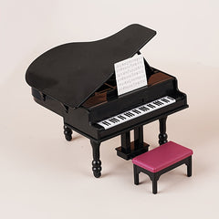 Dollhouse Piano Model Mini Furniture Decor Accessory