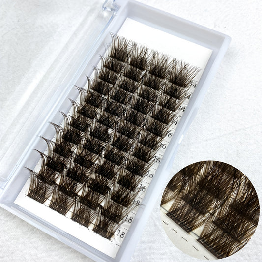 Brown 14 16 18 Lash Clusters DIY Eyelash Extensions D Curl