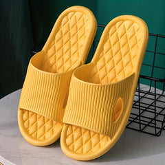 Men's Non Slip Slides Lightweight Open Toe Quick Dry Slippers