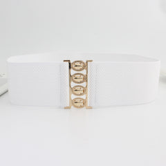 Elastic Belt Women's Dresses Sweater Decorative Breathable Waist Belt