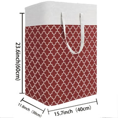 2pcs Large Folding Storage Bins with Handles for Clothes Quilts Toys