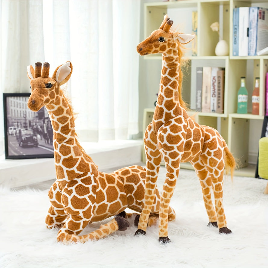 Creative Giraffe Plush Toy Soft Polyester Stuffed Animal