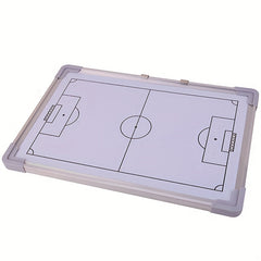 Aluminum Alloy Magnetic Soccer Tactics Board Football Coaching Clipboard