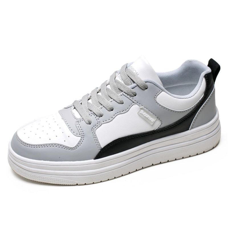 Men's Platform Sneakers Lace up Skate Shoes