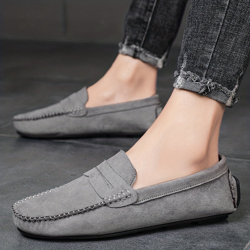 Men's Comfy Loafers Wear-resistant Non-Slip Shoes