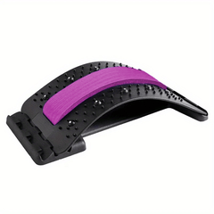 Lumbar Relief Device Back Stretch Massager Yoga Training Tool