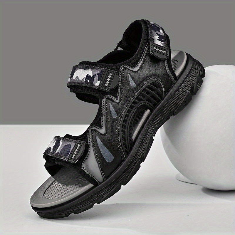 Men's Non-slip Camo Sandals Outdoor Hiking Beach Water Shoes