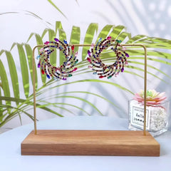 Geometric Shape Personality Earrings Ladies Jewelry Catwalk Accessories