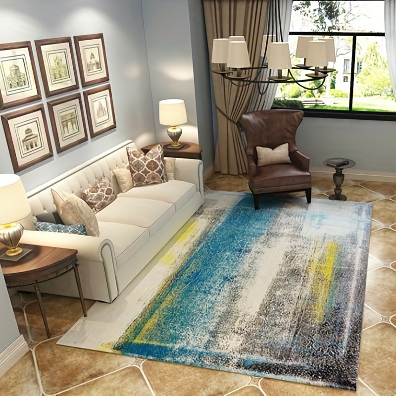 Modern Minimalist Soft Area Rug Non-slip Carpet