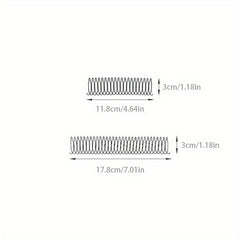 2pcs Elastic Hair Comb Pin Invisible Hair Pin For Side Hair Band Alloy Hairpin