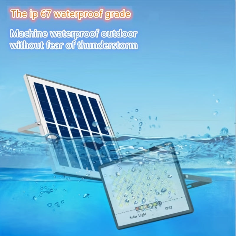 18W Solar Pathway Lights 15000 Lumens 12000 mAh