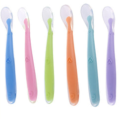 Children's Silicone Spoons for Baby's Tableware