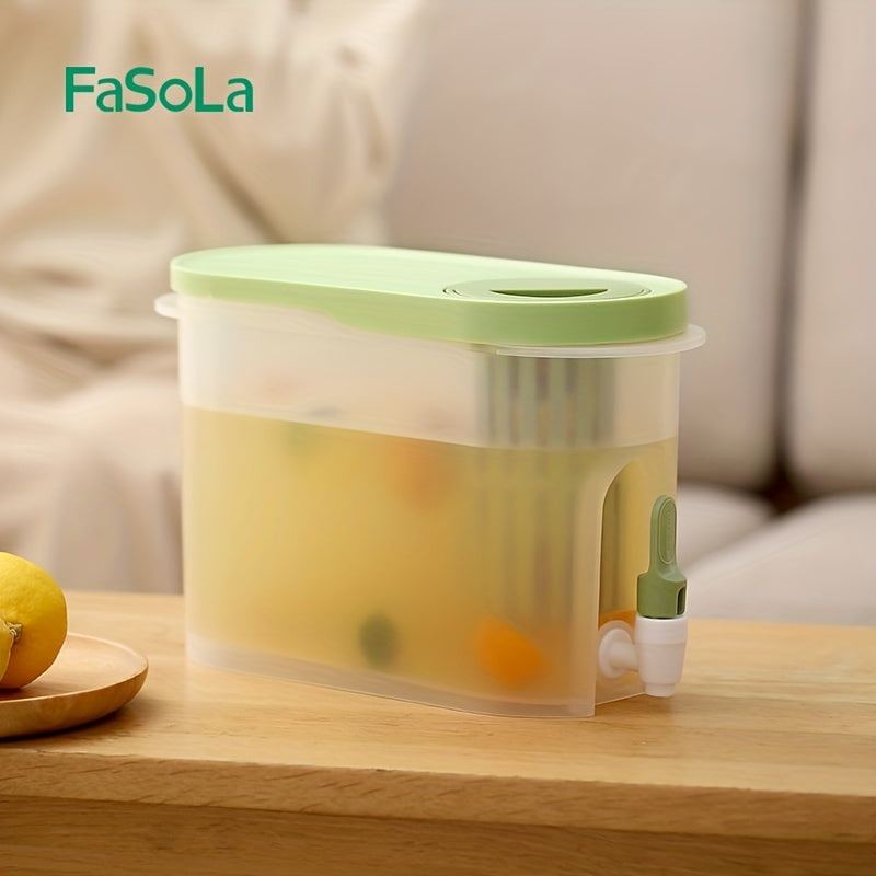 Cold Kettle w/ Faucet Refrigerator Beverage Barrel
