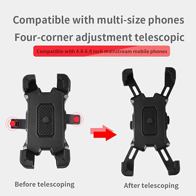PHMAX Universal Bike Phone Mount for 4-8.6 Inch Cell Phones