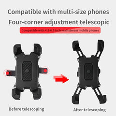 PHMAX Universal Bike Phone Mount for 4-8.6 Inch Cell Phones