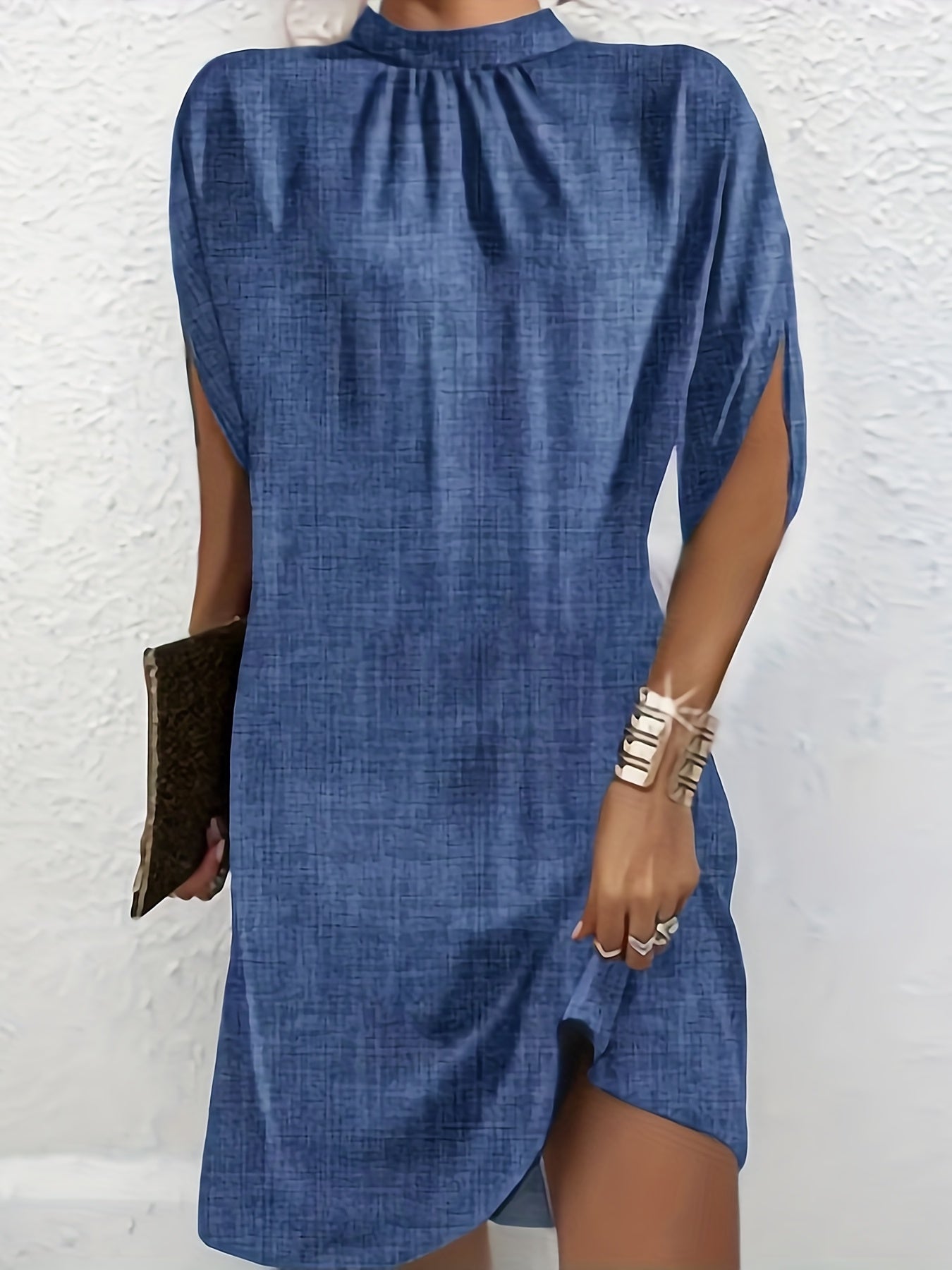 Casual Split Sleeve Dress for Spring & Summer Women's Clothing