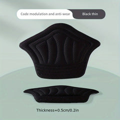 2Pcs Pair Breathable Heel Stickers For Reducing Size
