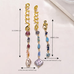 Crystal Tassels Hair Ring Jewelry Braids Pendant Dreadlock Accessories