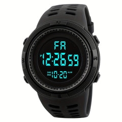 Outdoor Luminous Sports Electronic Watch Student Waterproof Watch
