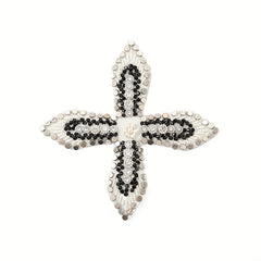 Artificial Diamond Chunky Bead Sewing Patch