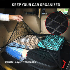 Heavy Duty SUV Trunk Net Organizer For Cars Trucks