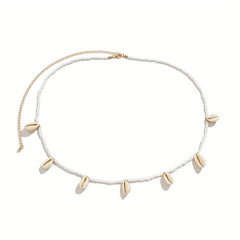 Boho Shell Pendant Belly Chain for Women