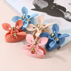 Matte Solid Hair Claw Clip Small Acrylic Non Slip Strong Hold Grip