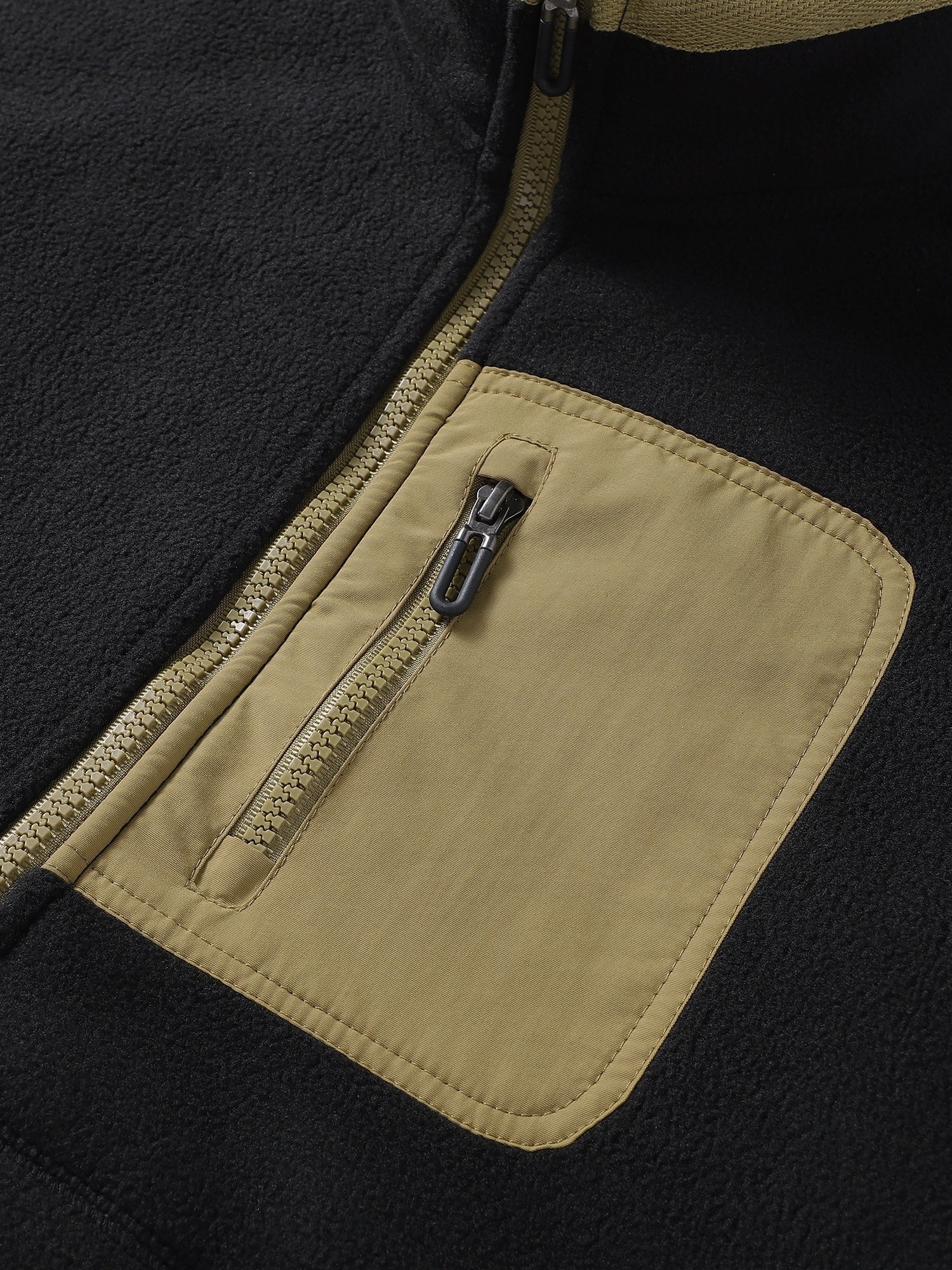 Men's Polar Fleece Stand Collar Jacket