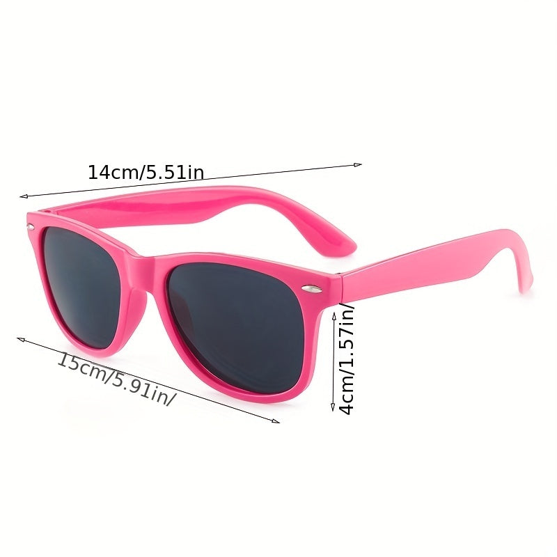 Y2K Square Sunglasses UV400 Sun Shades Glasses for Driving Summer Beach