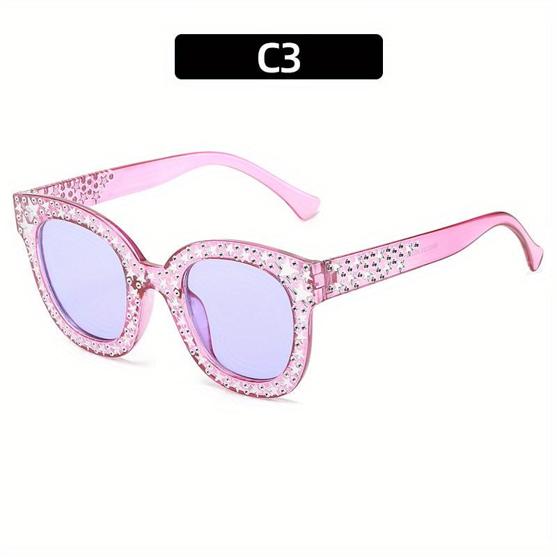 Y2K Star Sunglasses For Women Men UV400 Sun Shades Party Glasses