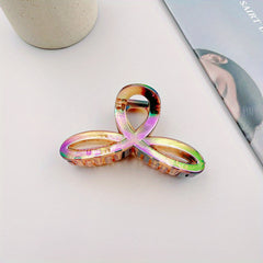 Clover Hair Claw Gradient Back Head Hair Clip