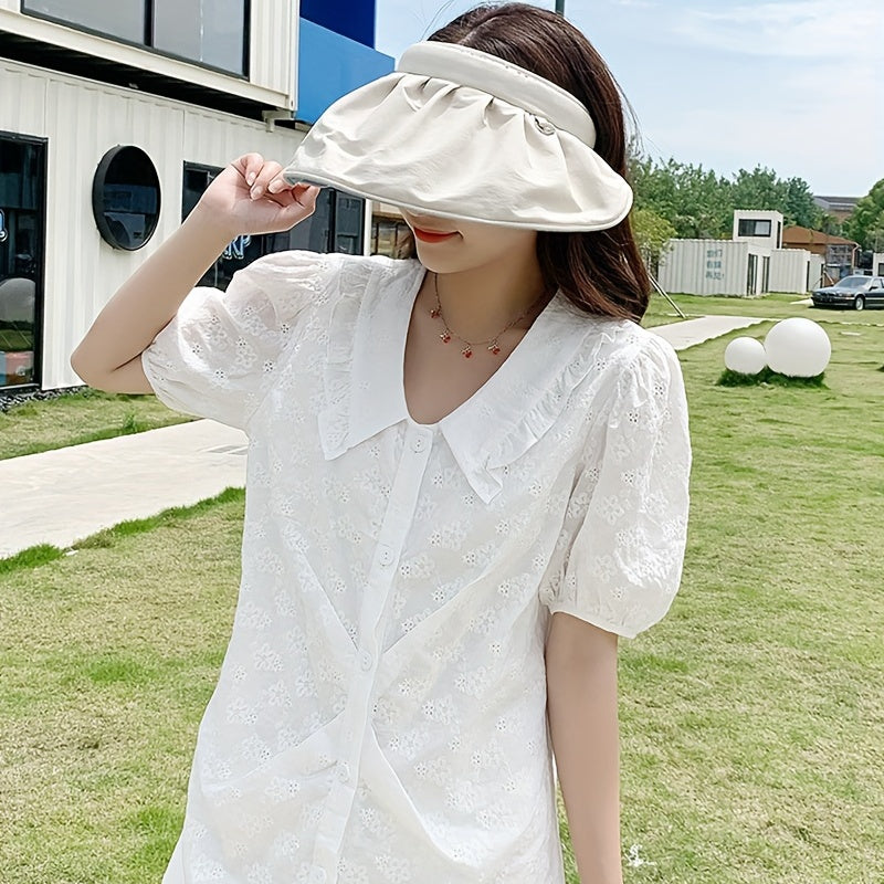 Foldable Headband Visor Hat UV Protection Sun Hat