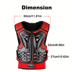 Kids Motorcycle Armor Set Elbow Knee Chest Belly Guards