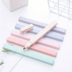 6pcs High Highlighters for Notes Eye Protection Student Supplies