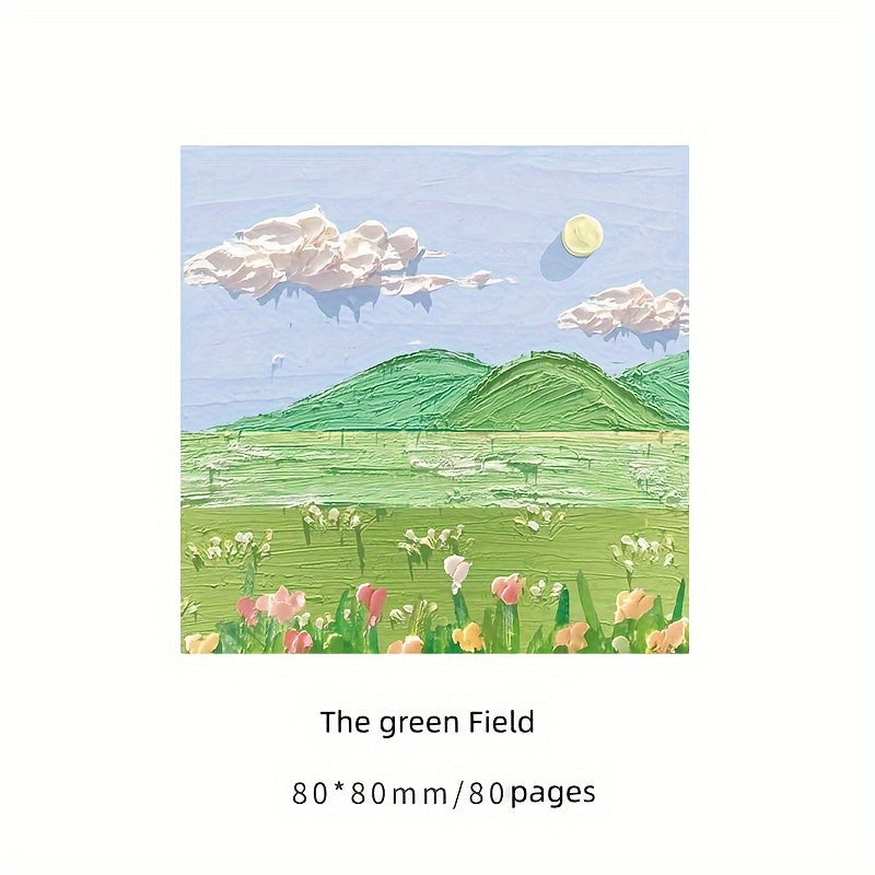 Landscape Self Stick Notes 15x3 - 80 Sheets - 2 Packs