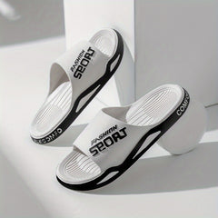 Men's Non Slip Slides Lightweight Slippers for Indoor Outdoor
