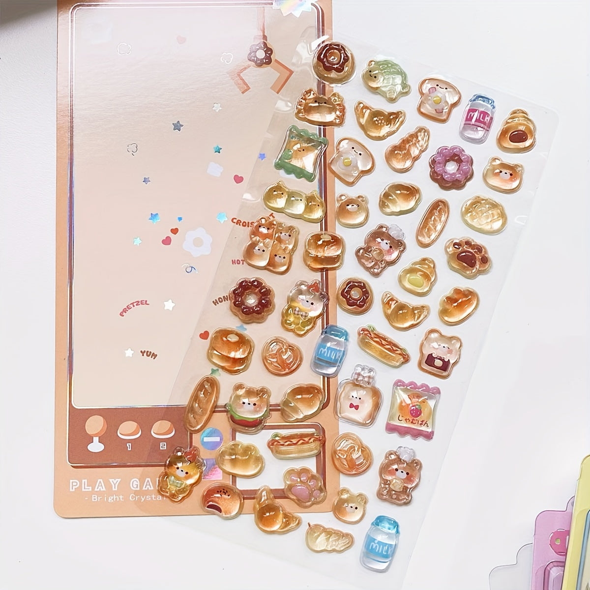3D Cartoon Stickers for Phones Computers Tablets