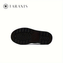 TARANIS Classic Solid Low Top Loafer Shoes For Boys